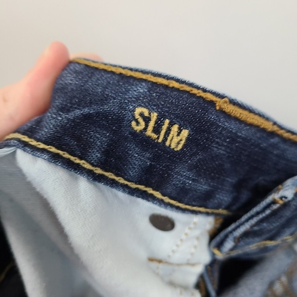 Mens American Eagle Slim Dark Wash Jeans 32x36 - Picture 7 of 10